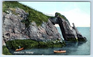 TORQUAY Natural Arch ENGLAND UK Postcard