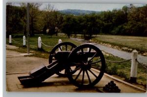 Postcard-Valley Creek Cannon-Valley Forge,Pennsylvania