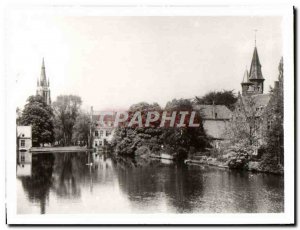 Modern Postcard Brugge Bruges Minnovater Lac d & # 39Amour