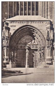 RP: Upsala. Domkyrkan, Sodra portalen , Sweden, 20-40s