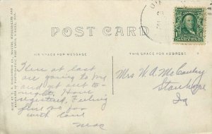 Postcard RPPC C-1915 Nebraska O'Neil Birdseye View Halldorson NE24-1827