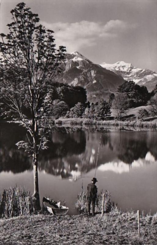 Switzerland Ringgenberg-Golswil Burgseell 1953 Photo