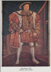 Royalty Postcard - King Henry VIII Painting, Parham Park, Sussex  RR18304