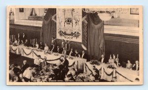 Royal Visit Windsor Hotel MONTREAL King George VI & Elizabeth Canada Postcard