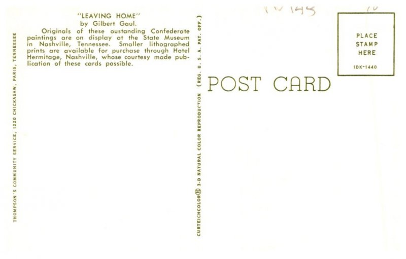 Tennenssee Leaving Home  painting