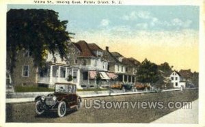 Main Street  - Penns Grove, New Jersey NJ Postcard