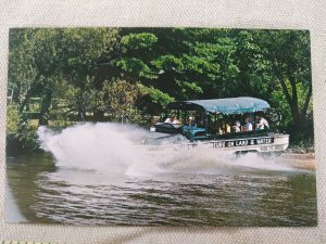 Postcard - Spectacular Re-Entry, Duck Style - Wisconsin Dells, Wisconsin