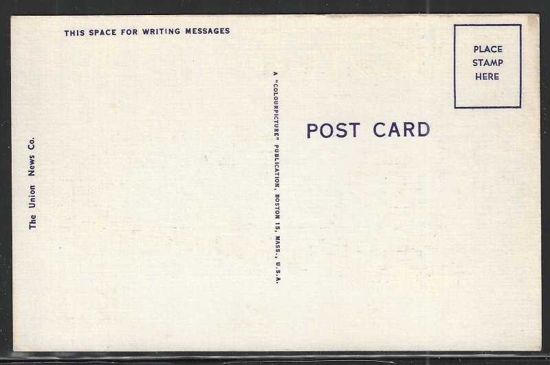 Large Letter: Greetings From Newark, N.J., Early Linen Postcard, Unused