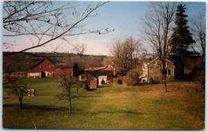 Postcard - Lime Kiln Farm - Climax, New York