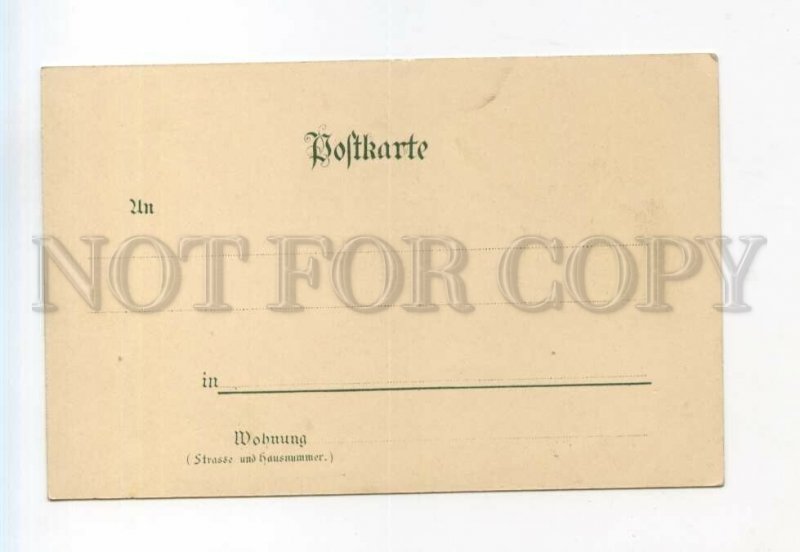 527274 Germany Munchen Vintage Buchholz postcard