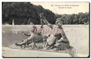 Postcard Old Terrace of the Palace of Versailles Nymph Legros