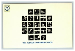 Vintage 1979 Postcard 8th Pan American Games San Juan Puerto Rico