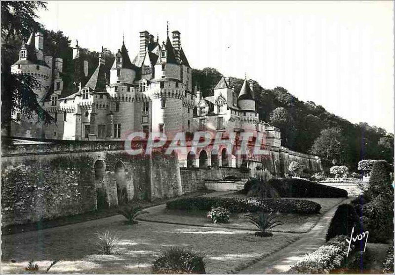 Postcard Modern Rigny usse (i and l) the castle (xvi s)