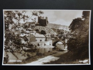 Yorkshire RICHMOND CASTLE - Old RP Postcard by Walter Scott 12431