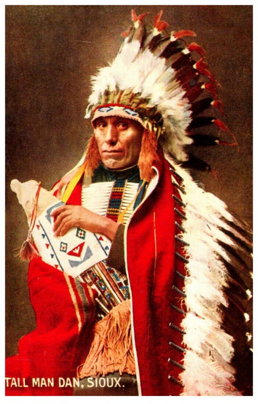 American Indian  Tall Man Dan Sioux Reproduction