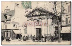 Paris Postcard Ancient Church St. Dionysius chapel