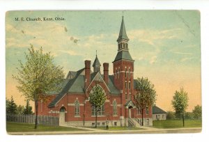 OH - Kent. Methodist Episcopal Church ca 1914  (creases, stains)