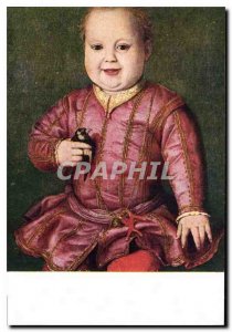 Postcard Old Agzolo Bronzino gift Garzin del Modiei Florence Uffizi Gallery