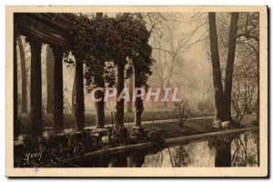 Old Postcard Paris Parc Monceau