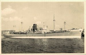Rotterdam Lloyd M.S. Kertosono Ship Vintage RPPC 07.47