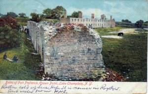 [ American News ] NY - Ruins Of Fort Frederick, Crown Point - 1