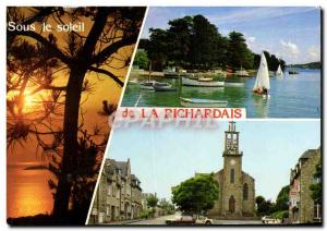 Modern Postcard La Richardais The edges of Rance and & # 39eglise