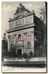 Old Postcard Chateau d'Anet It was built by order of Diane to