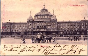 Netherlands Scheveningen Kurhaus Vintage Postcard 09.72