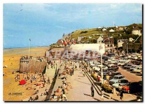 Modern Postcard Normandy France Arromanches Beaches