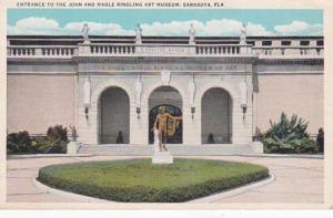 Florida Sarasota Entrance To The John and Mable Ringling Art Museum