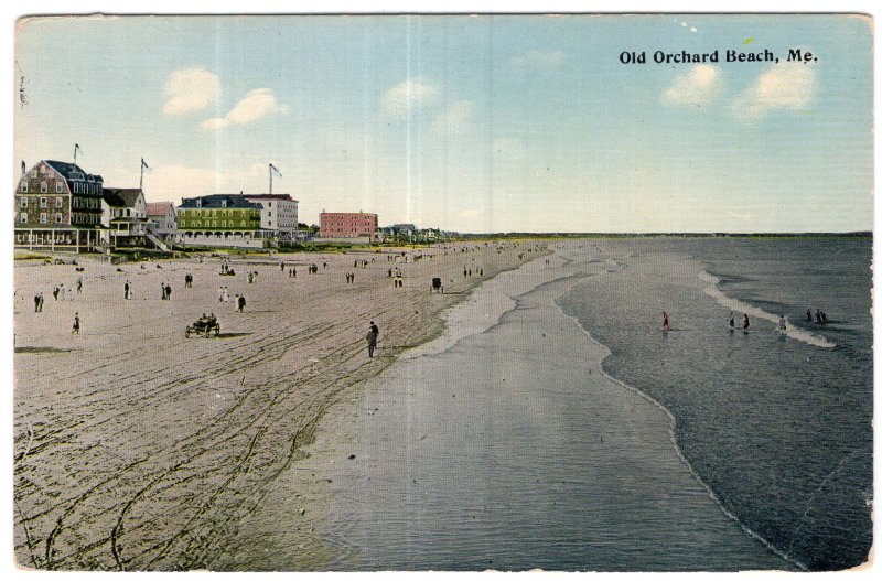 Old Orchard Beach, Me. - Tichnor Brothers