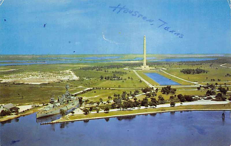 San Jacinto Monument Battleship  - Houston, Texas TX