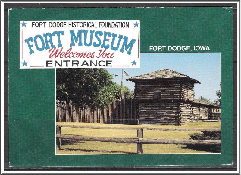 Iowa Fort Dodge Fort Museum - [IA-030X]