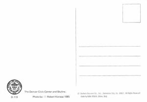 Denver Civic Center - Colorado