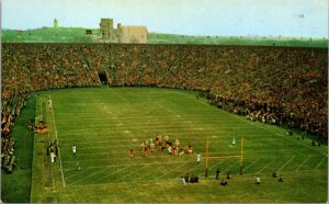 Postcard Memorial Stadium at University of Minnesota, Minneapolis Football Game