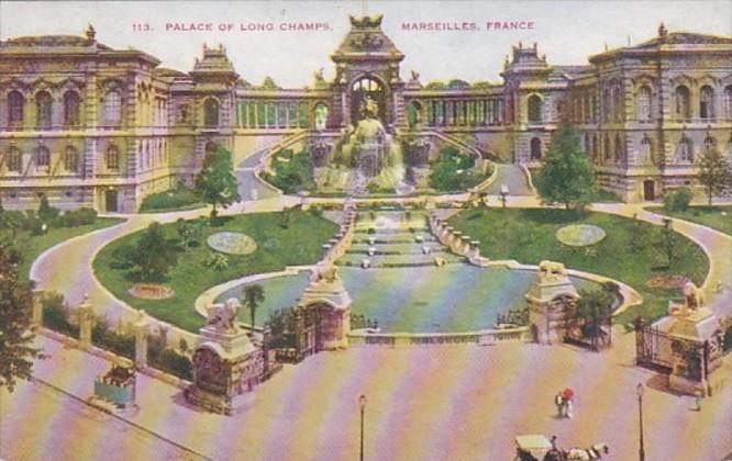 France Marseilles Palace Of Long Champs