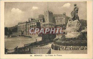 'Old Postcard MONACO - The Prince''s Palace'
