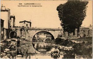 CPA LANGOGNE - Les Ponts sur le Longouyrou (988798)