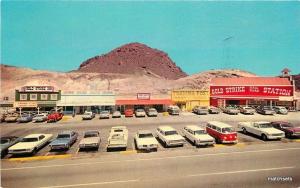 1960s Boulder City Nevada Gold Strike Inn Teich autos postcard 9442