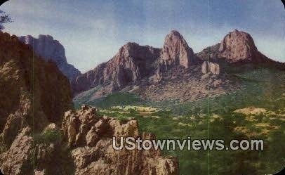 Chisos Mountains - Big Bend National Park, Texas