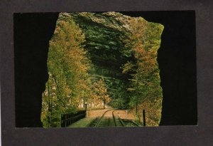 VA Southern Railroad Train Natural Tunnel Railway Clinchport Virginia Postcard