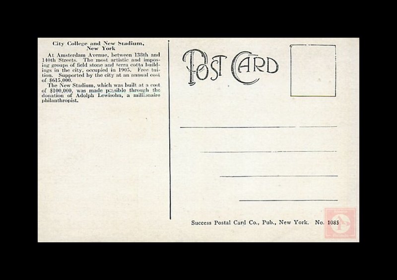 City College and New Stadium, NYC  