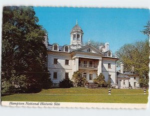 Postcard Hampton National Historic Site Near Towson Maryland USA