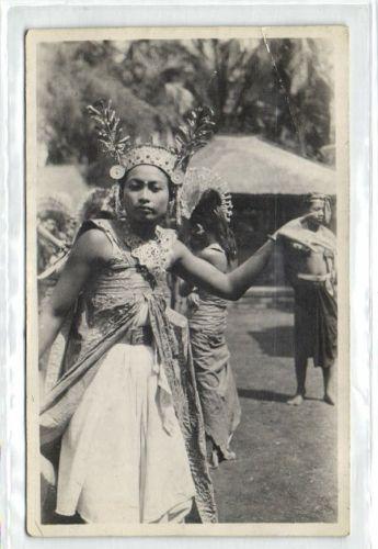 indonesia, BALI, Legong Dancer Native Girl (1920s) RPPC