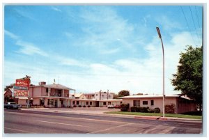 c1960's Valley Motel Cars Roadside Las Vegas Nevada NV Unposted Vintage Postcard