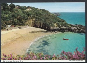 Channel Islands Postcard - Fermain Bay, Guernsey    RR4748