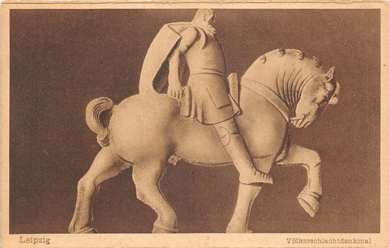 Lot303 leipzig volkerschlachtdenkmal germany art postcrad