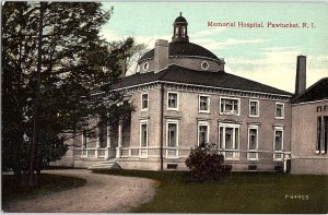 Postcard HOSPITAL SCENE Pawtucket Rhode Island RI AI4517