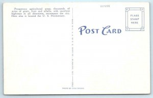 2 Postcards LEAVENWORTH, Kansas KS ~ ;HIGH SCHOOL, Public Library c1940s Linen