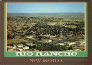 Rio Rancho, NM New Mexico  CITY BIRD'S EYE VIEW  Sandoval County   4X6 Postcard